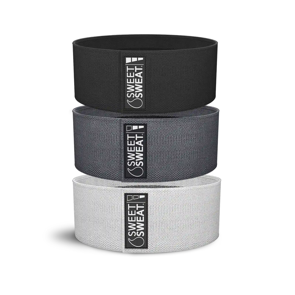 Sweet Sweat® Durable & Versatile Fitness Hip Bands 3PK