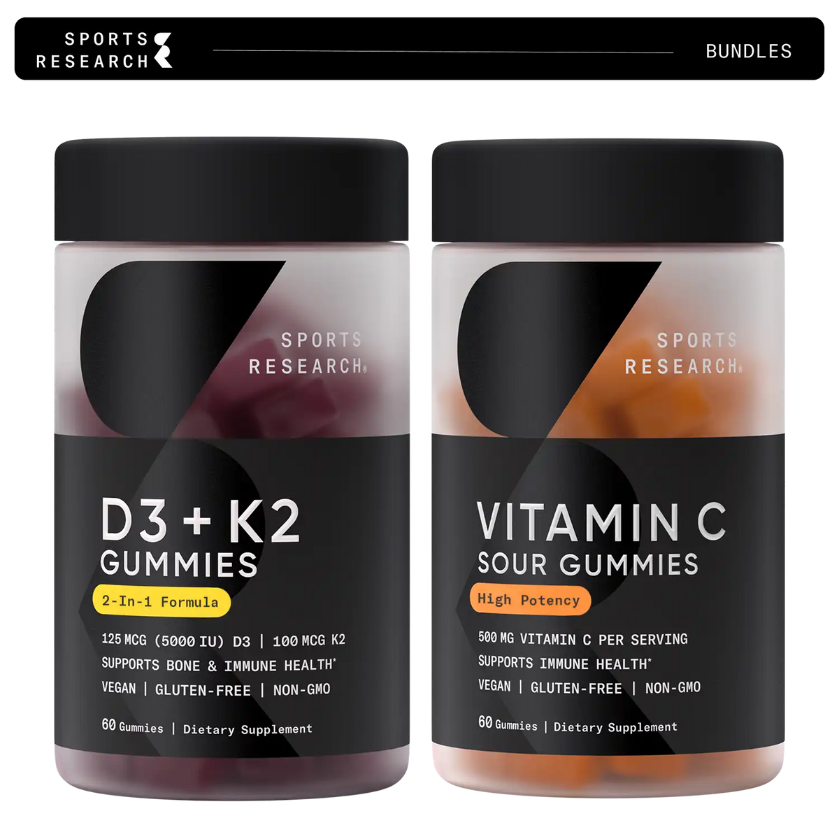 Gummy Vitamin C & D3+K2 System