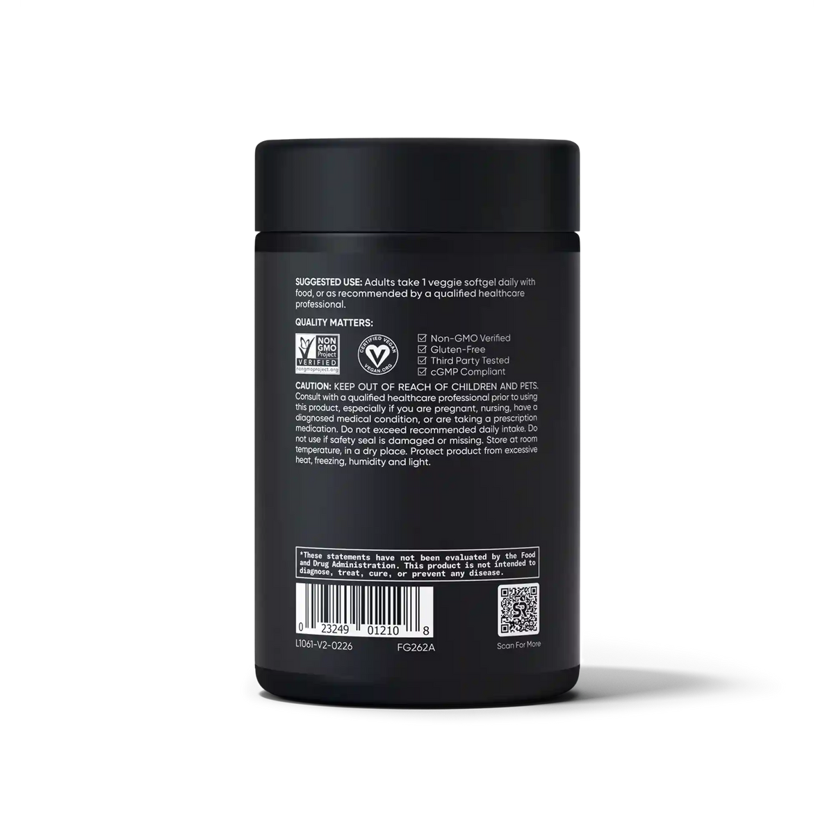 Lutein + Zeaxanthin 20mg (120 veggie softgels)
