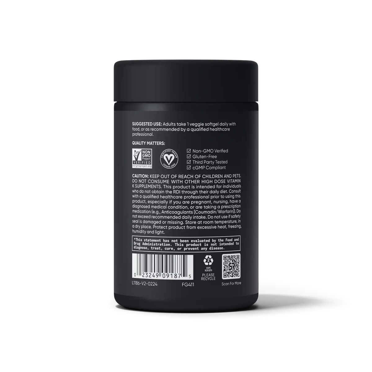 Vitamin K Multi-Spectrum (60 veggie softgels)